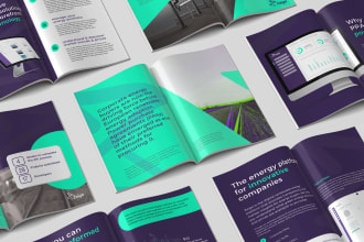 design a professional business flyer or brochure