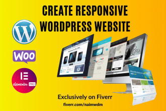 develop clean modern wordpress website design as elementor pro expert