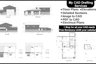 draw architectural plans in autocad or revit