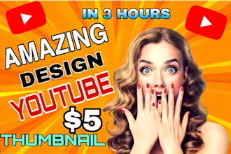 do the best youtube thumbnails in 3 hours