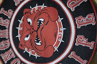 create custom embroidered patches digitized and shipped