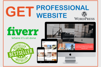 design wordpress website for a business, portfolio and crypto ico websites