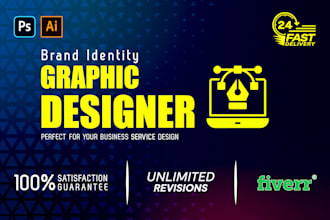 expert brand identity graphic designer and visual branding professional