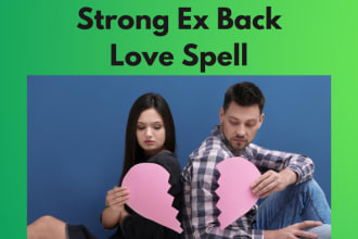 cast strong ex back love spell