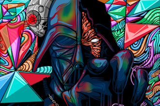 do comic art illustration