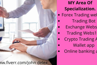 develop forex trading website, and forex trading app