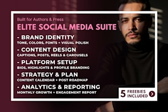 professionally manage your social media as an author or publisher