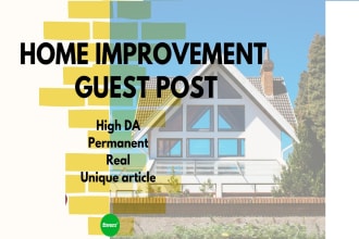 home improvement guest post from high da site