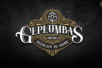 create an awesome vintage retro logo design in 24 hours