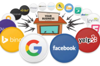 build 100 local citations and directory submissions for SEO