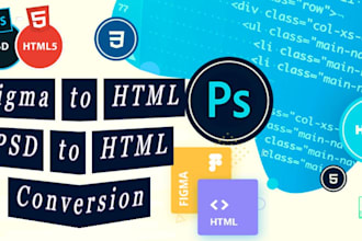 do figma to html, xd to html, sketch to html responsive