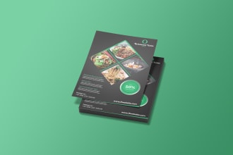 design professional party flyer, food flyer, event flyer