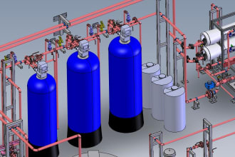 do process pipeline engineering, design, and drafting using  2d and 3d auto cad