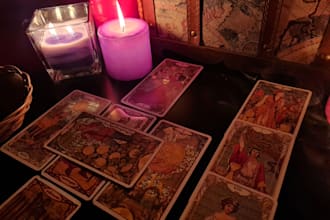 do a general reading using the celtic cross spread