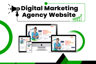 create digital marketing agency website