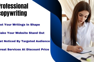 write creative copywriting web content to engage your targeted audience