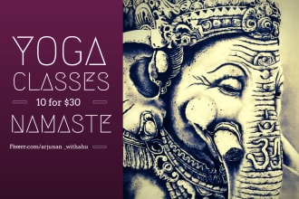 give asana and meditation basics 10 classes a month