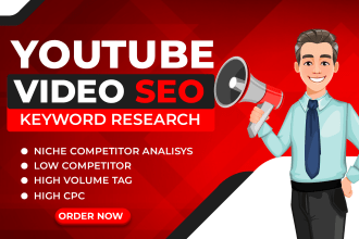 do best youtube SEO with keyword research for improving video top ranking