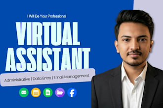 be your personal and administrative virtual assistant