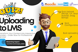 quickly convert questions to quizzes for moodle lms