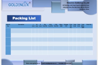 make automated invoice and others by excel