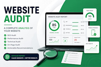 do a professional wordpress website audit with SEO report