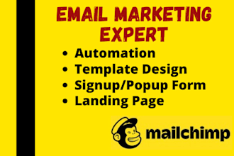 be your email marketing assistant for mailchimp