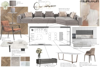 create an interior design mood board for your space