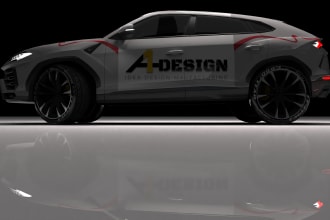 render the car or the product of your choice