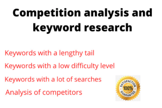 create your SEO keyword research and competitive analysis