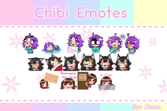 create chibi emotes for you