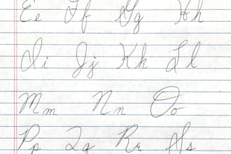 handwrite and mail letters for you
