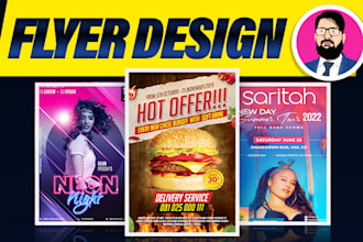 design your event flyer and business flyer