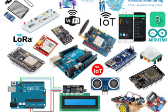 code your arduino, nodemcu project for you