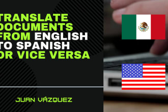 translate your PDF or doc from english to spanish