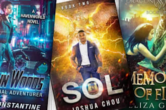 design book cover or KDP book cover design and interior