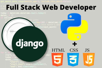 be your full stack django developer for your python websites