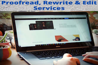 provide expert proofreading and editing services