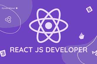 be your react professional web developer