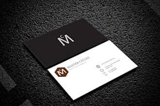 design modern and minimal business cards