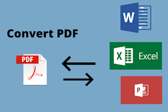 do convert PDF to word or excel, ppt image, and split pdf files