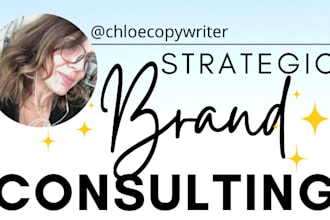 give strategic brand consulting, branding identity