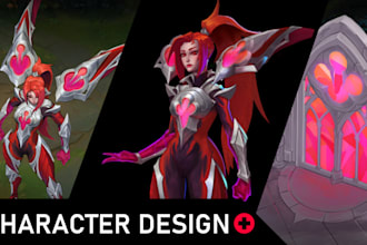 do character design and concept art