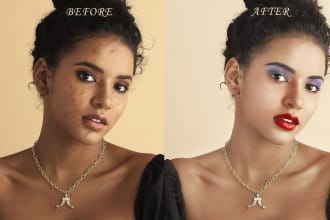 high end photo retouching, beauty retouch by photoshop