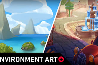 professionally do environment art