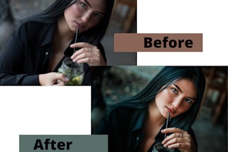 do high end retouching in adobe photoshop
