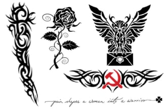 create a custom tattoo design for you in 24 hours