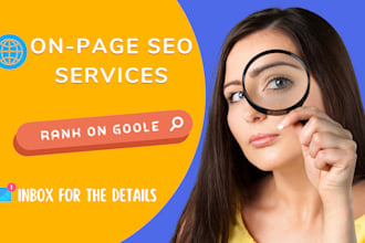 do on page SEO for any website to rank on google yahoo bing