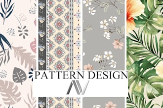 create a unique pattern design