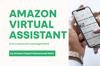 be your expert amazon virtual assistant